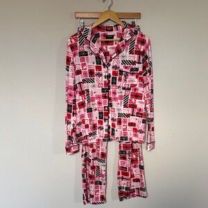 Kate Spade New York Holiday Gifting Pajama Set Multicolor Size Medium